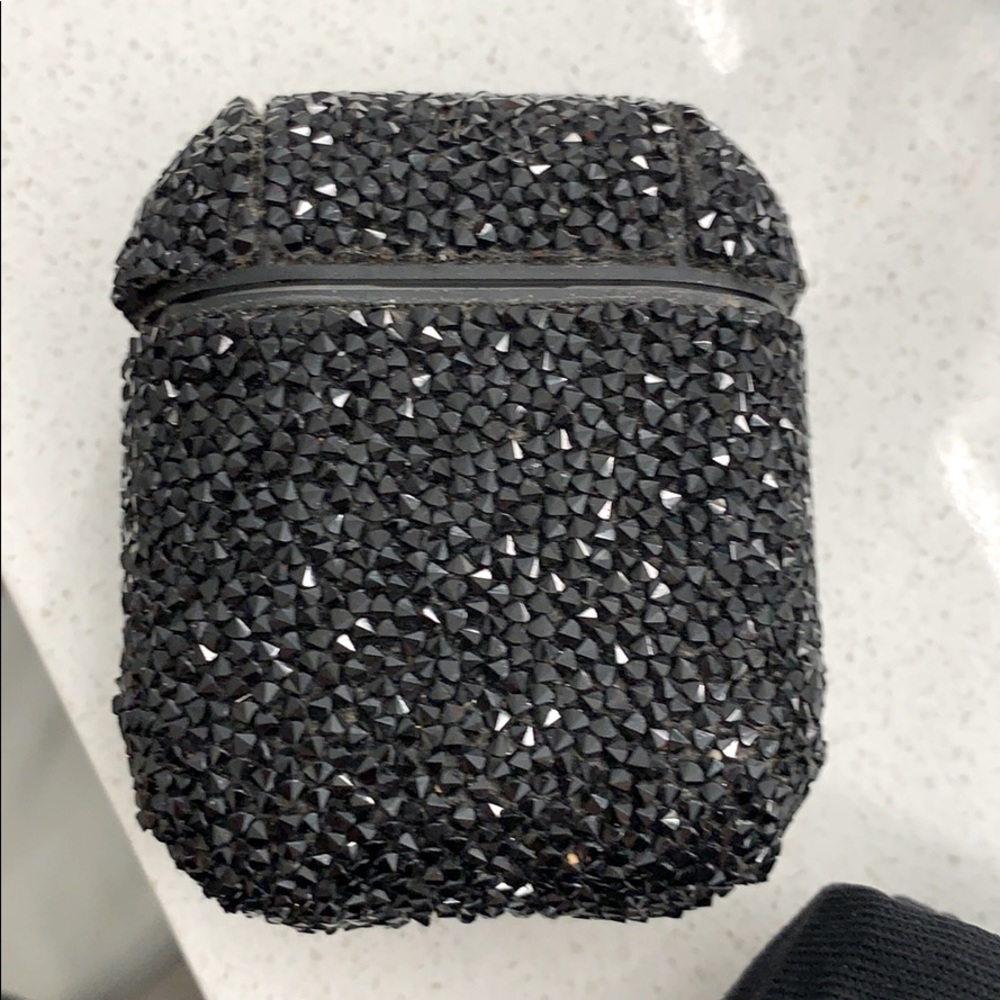 Air POD SWAROVSKI. Black case